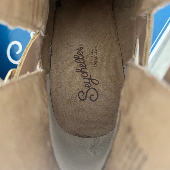 SEYCHELLES Leather Wedge Booties - Picture 10 of 11